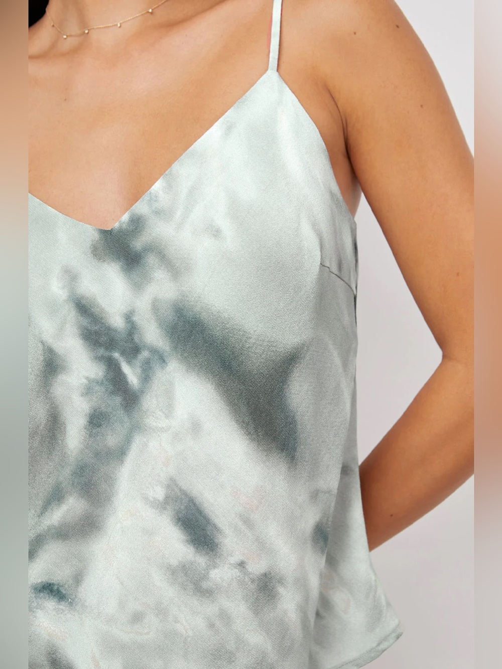 Rails Sage Diffusion Paola Camisole V-Neck Adjustable Strap Tank Top XS